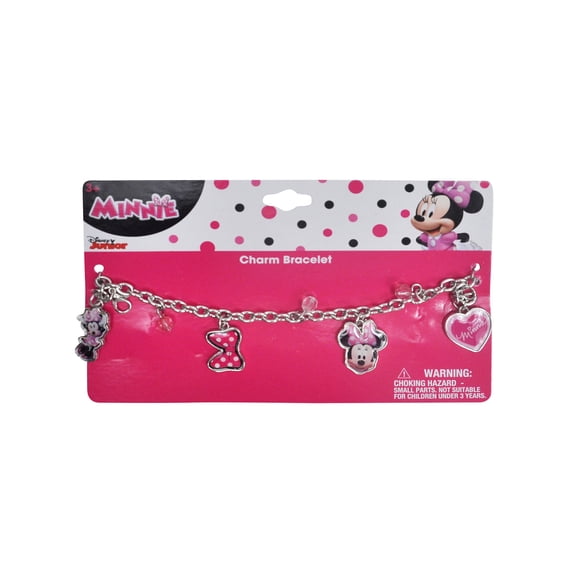 Disney Minnie Mouse Girls Charm Bracelet