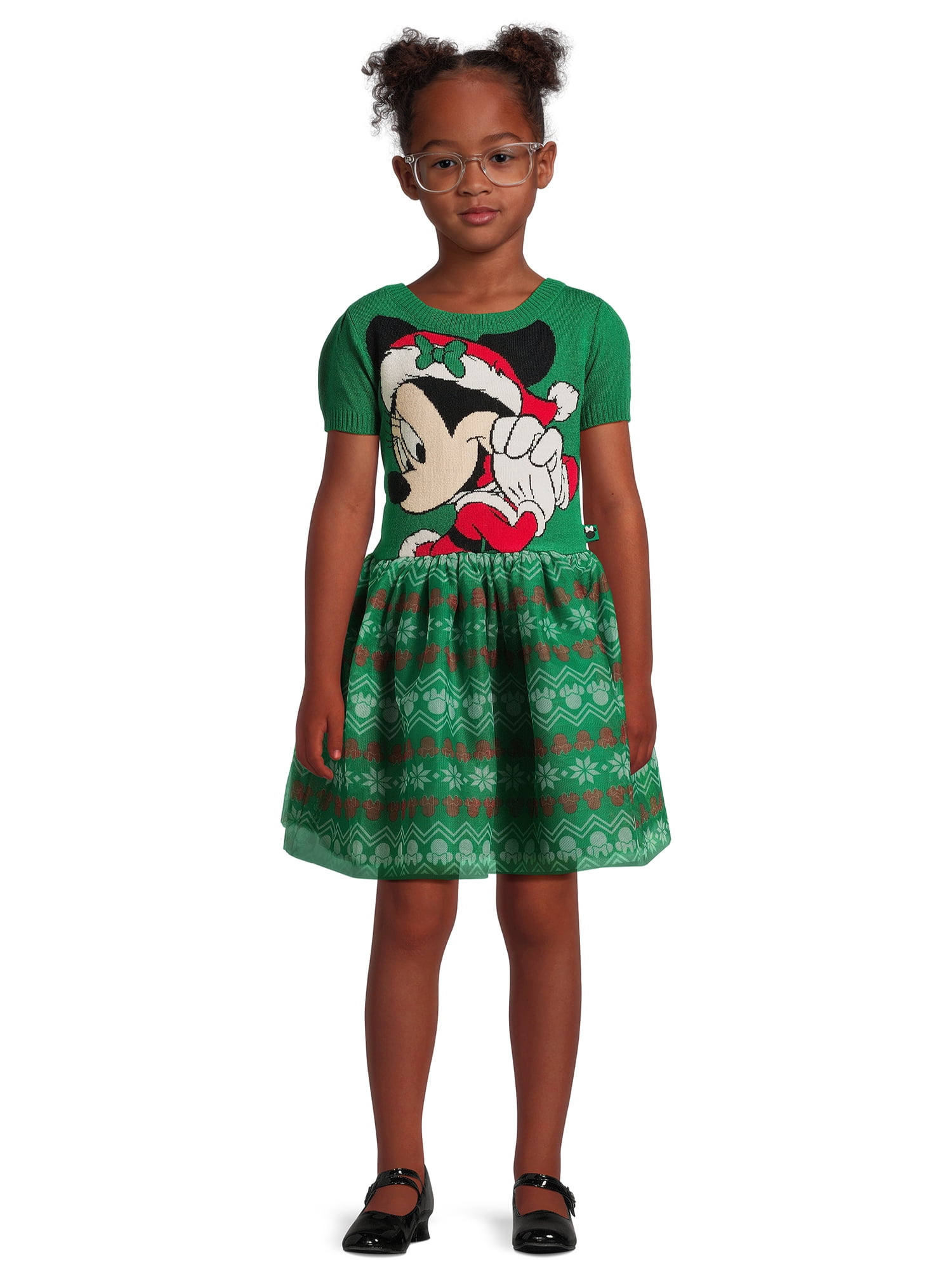Disney Minnie Mouse Girls Cosplay Sweater Dress, Sizes 4-16 - Walmart.com Disney Minnie Mouse Girls Cosplay Sweater Dress, Sizes 4-16 - Walmart.com