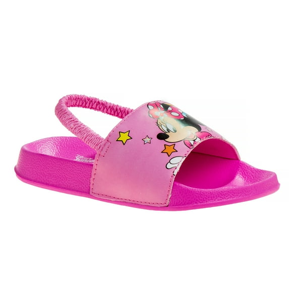 Disney Minnie Mouse Girls Flip Flops with back strap