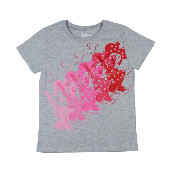 Disney Minnie Mouse Girls Multiple Minnie Dance T-Shirt