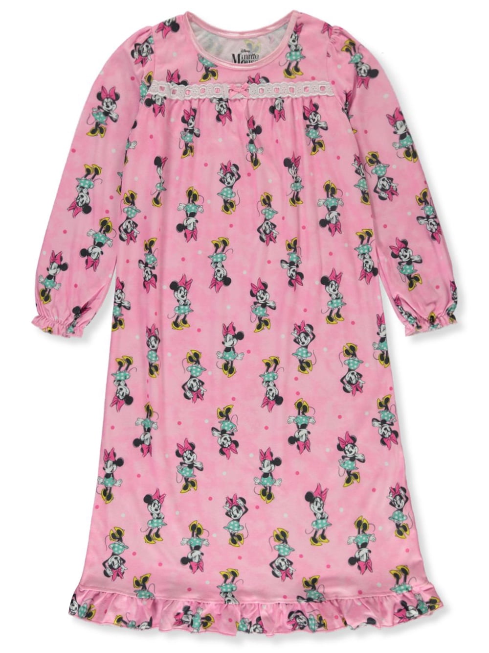 Disney Minnie Mouse Girls' Nightgown pink/multi, 4 5 (Little Girls