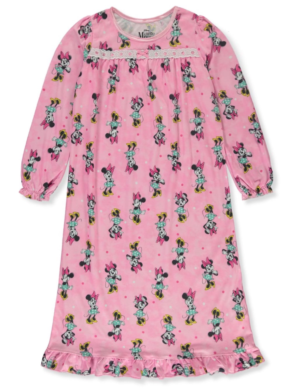 Disney Minnie Mouse Girls' Nightgown - pink/multi, 8 (Big Girls ...