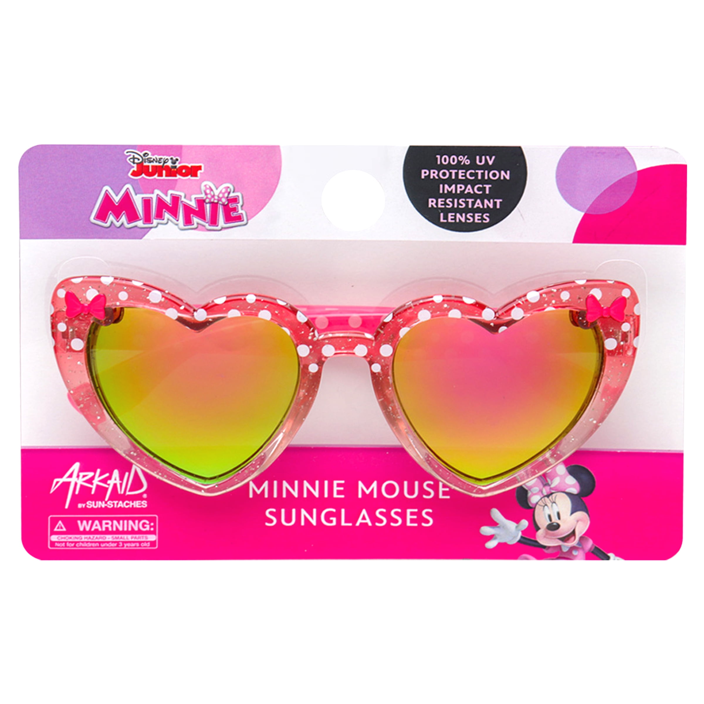 Sun Staches Minnie Mouse Baby Sunglasses Disney Minnie Mouse Pink