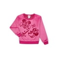 thumbnail image 1 of Disney Minnie Mouse Girls Woobie Pullover Sweater, Sizes 4-16, 1 of 4