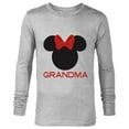 thumbnail image 1 of Disney Minnie Mouse Grandma Family - Long Sleeve T-Shirt for Men – Customized-Athletic Heather, 1 of 5