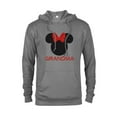 thumbnail image 1 of Disney Minnie Mouse Grandma Family - Pullover Hoodie for Adults – Customized-Graphite Heather, 1 of 5