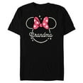 thumbnail image 1 of Disney Minnie Mouse Grandma Head Icon Magic Mother’s Day - Short Sleeve Blended T-Shirt for Adults - Customized-Black, 1 of 5
