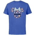 thumbnail image 1 of Disney Minnie Mouse Grandma Icon Flowers Mother’s Day - Short Sleeve Cotton T-Shirt for Adults - Customized-Royal Heather, 1 of 5