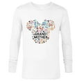 thumbnail image 1 of Disney Minnie Mouse Grandmother Icon Flowers Mother’s Day - Long Sleeve T-Shirt for Men - Customized-White, 1 of 5