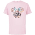 thumbnail image 1 of Disney Minnie Mouse Great-Grandma Icon Flowers Mother’s Day - Short Sleeve Cotton T-Shirt for Adults - Customized-Soft Pink, 1 of 5