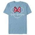 thumbnail image 1 of Disney Minnie Mouse Great-Grandma Icon Magic Mother’s Day - Short Sleeve Blended T-Shirt for Adults - Customized-Ocean Blue, 1 of 5