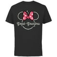 thumbnail image 1 of Disney Minnie Mouse Great-Grandma Icon Magic Mother’s Day - Short Sleeve Cotton T-Shirt for Adults - Customized-Black, 1 of 5