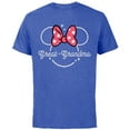 thumbnail image 1 of Disney Minnie Mouse Great-Grandma Icon Magic Mother’s Day - Short Sleeve Cotton T-Shirt for Adults - Customized-Royal Heather, 1 of 5