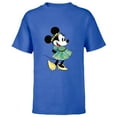 thumbnail image 1 of Disney Minnie Mouse Green Irish Costume St. Patrick's Day - Short Sleeve T-Shirt for Kids - Customized-Royal, 1 of 5
