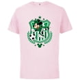thumbnail image 1 of Disney Minnie Mouse Green Team Sports Soccer - Short Sleeve Cotton T-Shirt for Adults - Customized-Soft Pink, 1 of 5