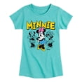 thumbnail image 1 of Disney - Minnie Mouse Group - Youth Girls Fitted Short Sleeve T-Shirt, 1 of 4