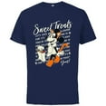 thumbnail image 1 of Disney Minnie Mouse Halloween Cat Costume Sweet Treats - Short Sleeve Cotton T-Shirt for Adults - Customized-Athletic Navy, 1 of 5