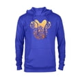 thumbnail image 1 of Disney Minnie Mouse Halloween Ghosts & Pumpkins Gradient - Pullover Hoodie for Adults - Customized-Royal, 1 of 5