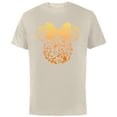 thumbnail image 1 of Disney Minnie Mouse Halloween Ghosts & Pumpkins Gradient - Short Sleeve Cotton T-Shirt for Adults - Customized-Natural, 1 of 5
