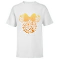 thumbnail image 1 of Disney Minnie Mouse Halloween Ghosts & Pumpkins Gradient - Short Sleeve T-Shirt for Kids - Customized-White, 1 of 5