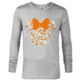 thumbnail image 1 of Disney Minnie Mouse Halloween Ghosts Pumpkins Spiders - Long Sleeve T-Shirt for Men - Customized-Athletic Heather, 1 of 5