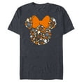 thumbnail image 1 of Disney Minnie Mouse Halloween Ghosts Pumpkins Spiders - Short Sleeve Blended T-Shirt for Adults - Customized-Navy Heather, 1 of 5