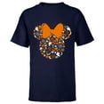 thumbnail image 1 of Disney Minnie Mouse Halloween Ghosts Pumpkins Spiders - Short Sleeve T-Shirt for Kids - Customized-Athletic Navy, 1 of 5