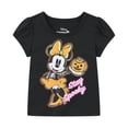thumbnail image 1 of Disney Minnie Mouse Short Sleeve Halloween T-Shirt (Girls), Sizes 2T-10, 1 of 4