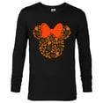 thumbnail image 1 of Disney Minnie Mouse Halloween Silhouette Icon - Long Sleeve T-Shirt for Men - Customized-Black, 1 of 5