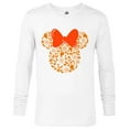 thumbnail image 1 of Disney Minnie Mouse Halloween Silhouette Icon - Long Sleeve T-Shirt for Men - Customized-White, 1 of 5