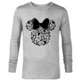 thumbnail image 1 of Disney Minnie Mouse Halloween Spooky Fun - Long Sleeve T-Shirt for Men - Customized-Athletic Heather, 1 of 5