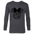 thumbnail image 1 of Disney Minnie Mouse Halloween Spooky Fun - Long Sleeve T-Shirt for Men - Customized-Charcoal Heather, 1 of 5