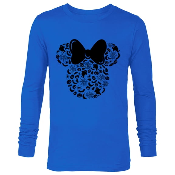 Disney Minnie Mouse Halloween Spooky Fun - Long Sleeve T-Shirt for Men - Customized-Navy