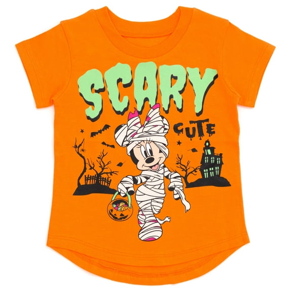 Disney Minnie Mouse Halloween Toddler Girls T-Shirt Infant to Big Kid