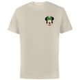thumbnail image 1 of Disney Minnie Mouse Happy Christmas Headband Corner Art - Short Sleeve Cotton T-Shirt for Adults - Customized-Natural, 1 of 5