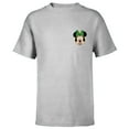 thumbnail image 1 of Disney Minnie Mouse Happy Christmas Headband Corner Art - Short Sleeve T-Shirt for Kids - Customized-Athletic Heather, 1 of 5