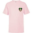 thumbnail image 1 of Disney Minnie Mouse Happy Christmas Headband Corner Art - Short Sleeve T-Shirt for Kids - Customized-Soft Pink, 1 of 5