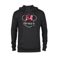 thumbnail image 1 of Disney Minnie Mouse Hermana Head Icon Magic Family Spanish- Pullover Hoodie for Adults - Customized-Black, 1 of 5