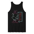 thumbnail image 1 of Disney - Minnie Mouse - Highlight Outline of Minnie - Men's Jersey Tank Top, 1 of 5