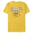 thumbnail image 1 of Disney Minnie Mouse Hija Icon Flowers Spanish Family Trip- Short Sleeve Blended T-Shirt for Adults - Customized-Yellow, 1 of 5