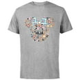 thumbnail image 1 of Disney Minnie Mouse Hija Icon Flowers Spanish Family Trip- Short Sleeve Cotton T-Shirt for Adults - Customized-Athletic Heather, 1 of 5