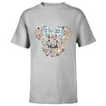 thumbnail image 1 of Disney Minnie Mouse Hija Icon Flowers Spanish Family Trip- Short Sleeve T-Shirt for Kids - Customized-Athletic Heather, 1 of 5