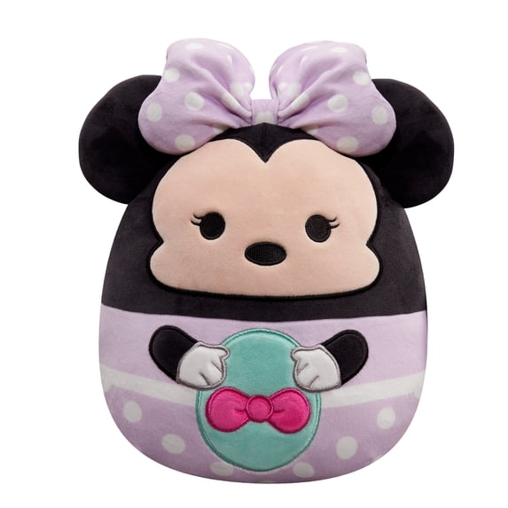 Squishmallows Official 10 inch Disney's Minnie Mouse Holding Egg - Child's Ultra Soft Stuffed Plush Toy