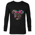 thumbnail image 1 of Disney Minnie Mouse Holiday Celebration - Long Sleeve T-Shirt for Men - Customized-Black, 1 of 5