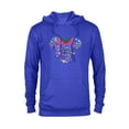 thumbnail image 1 of Disney Minnie Mouse Holiday Celebration - Pullover Hoodie for Adults - Customized-Royal, 1 of 5