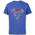 thumbnail image 1 of Disney Minnie Mouse Holiday Celebration - Short Sleeve Cotton T-Shirt for Adults - Customized-Royal Heather, 1 of 5