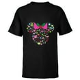 thumbnail image 1 of Disney Minnie Mouse Holiday Celebration - Short Sleeve T-Shirt for Kids - Customized-Black, 1 of 5
