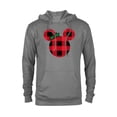 thumbnail image 1 of Disney Minnie Mouse Holiday Plaid - Pullover Hoodie for Adults - Customized-Athletic Heather, 1 of 5