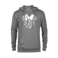 thumbnail image 1 of Disney Minnie Mouse Holiday Silhouette - Pullover Hoodie for Adults -Customized-Graphite Heather, 1 of 5