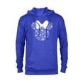 thumbnail image 1 of Disney Minnie Mouse Holiday Silhouette - Pullover Hoodie for Adults -Customized-Royal Heather, 1 of 5